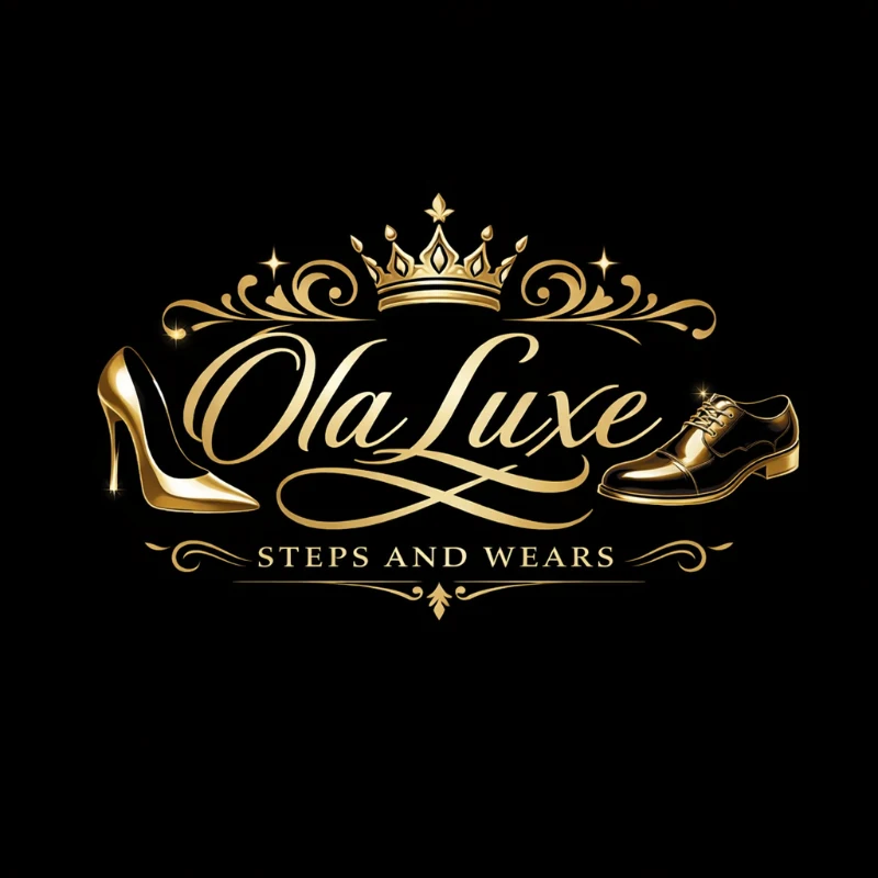 OLA LUXE STEPS AND WEARS  logo