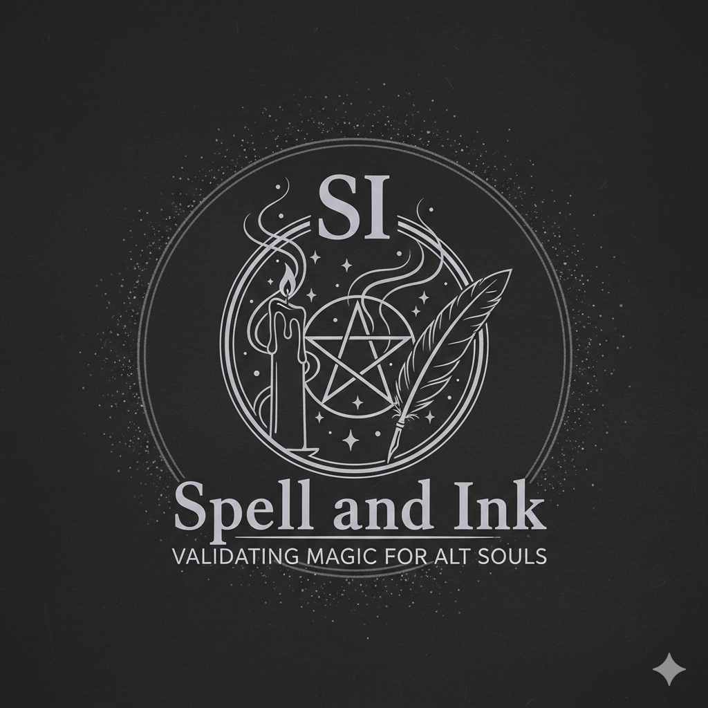 The Spell & Ink Curiosity Cabinet logo