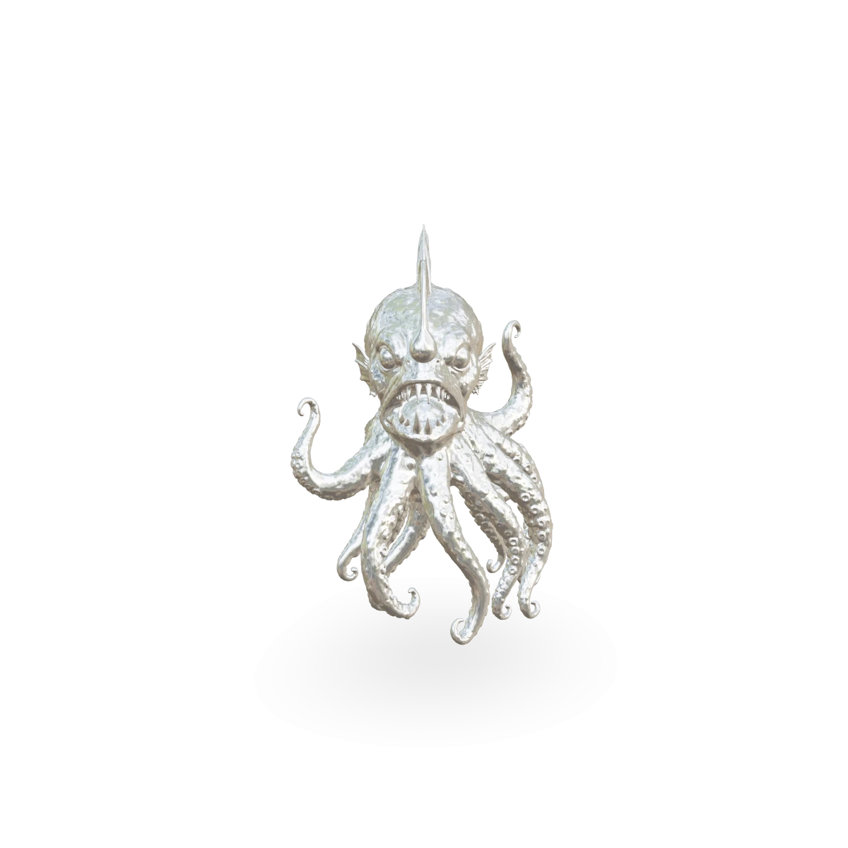 Alien Octopus Pendant