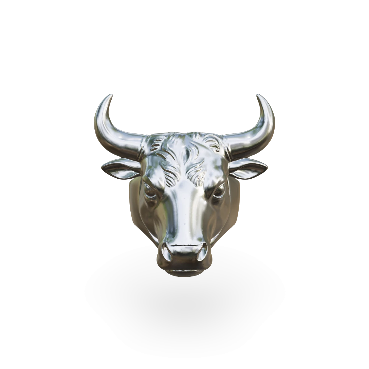 Bull Head Ring