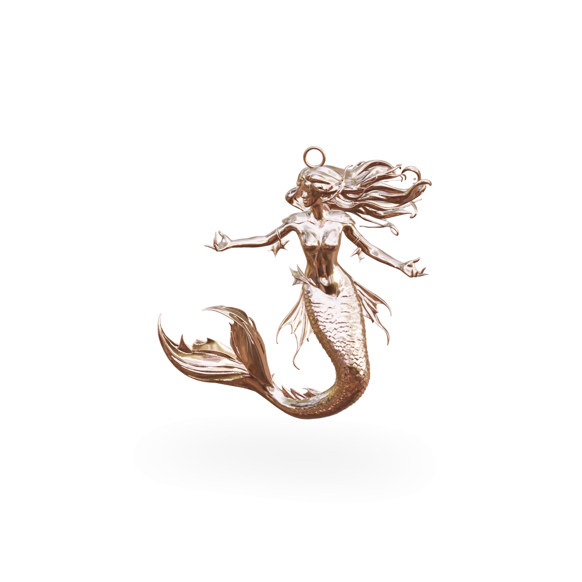 Mystical Mermaid Pendant