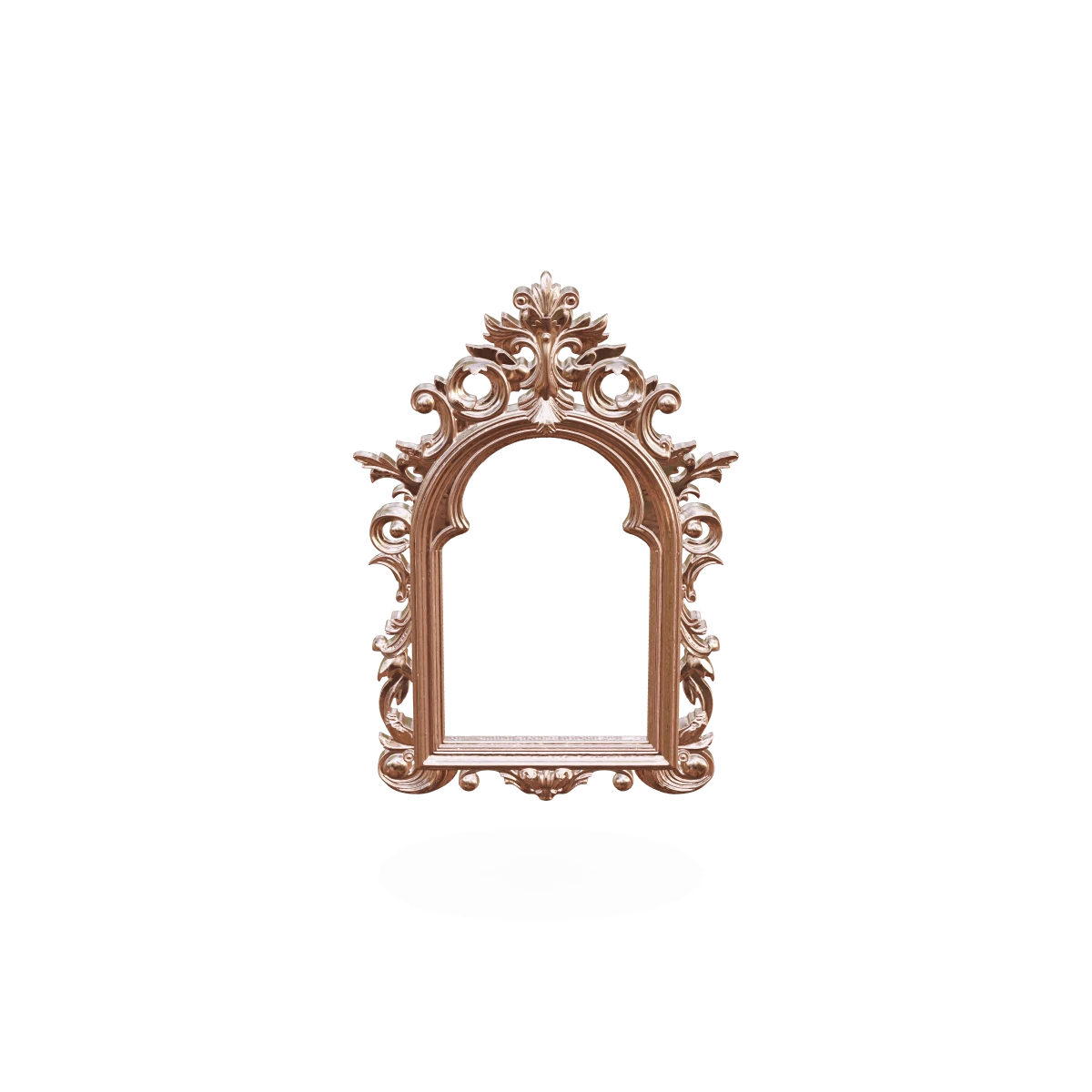 Ornate Picture Frame Earring