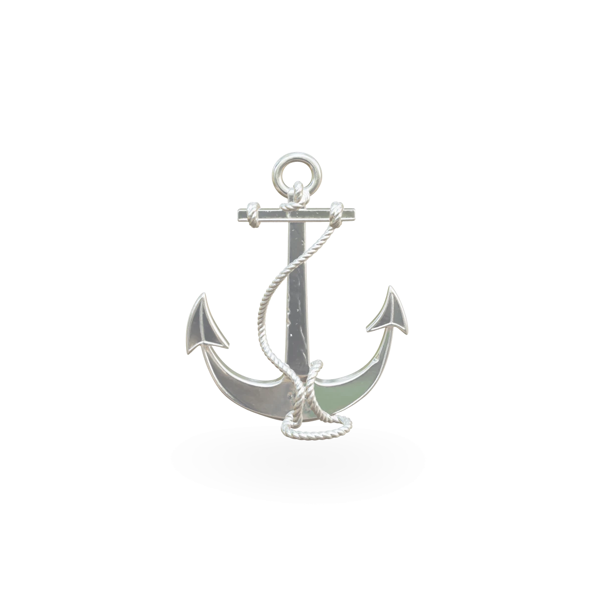 Rusted Anchor Pendant