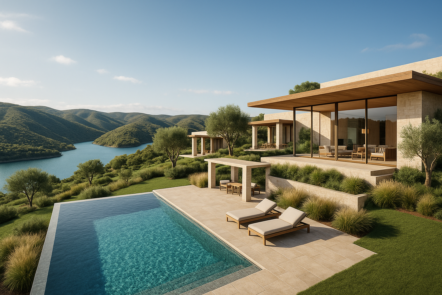 Luxury property view