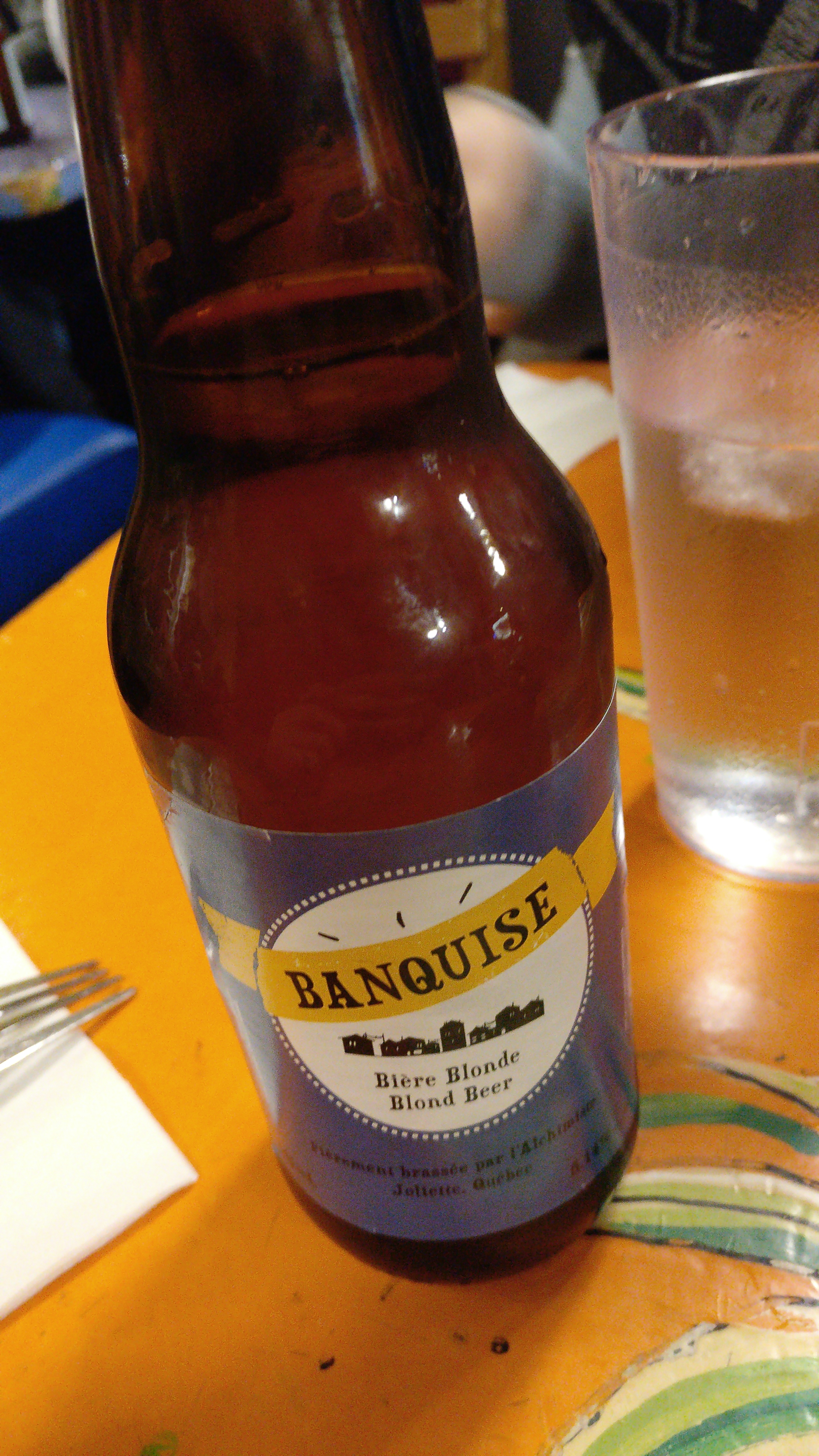 Photo du produit Bière la Banquise [Restaurant - La Banquise] prise par Benbb96