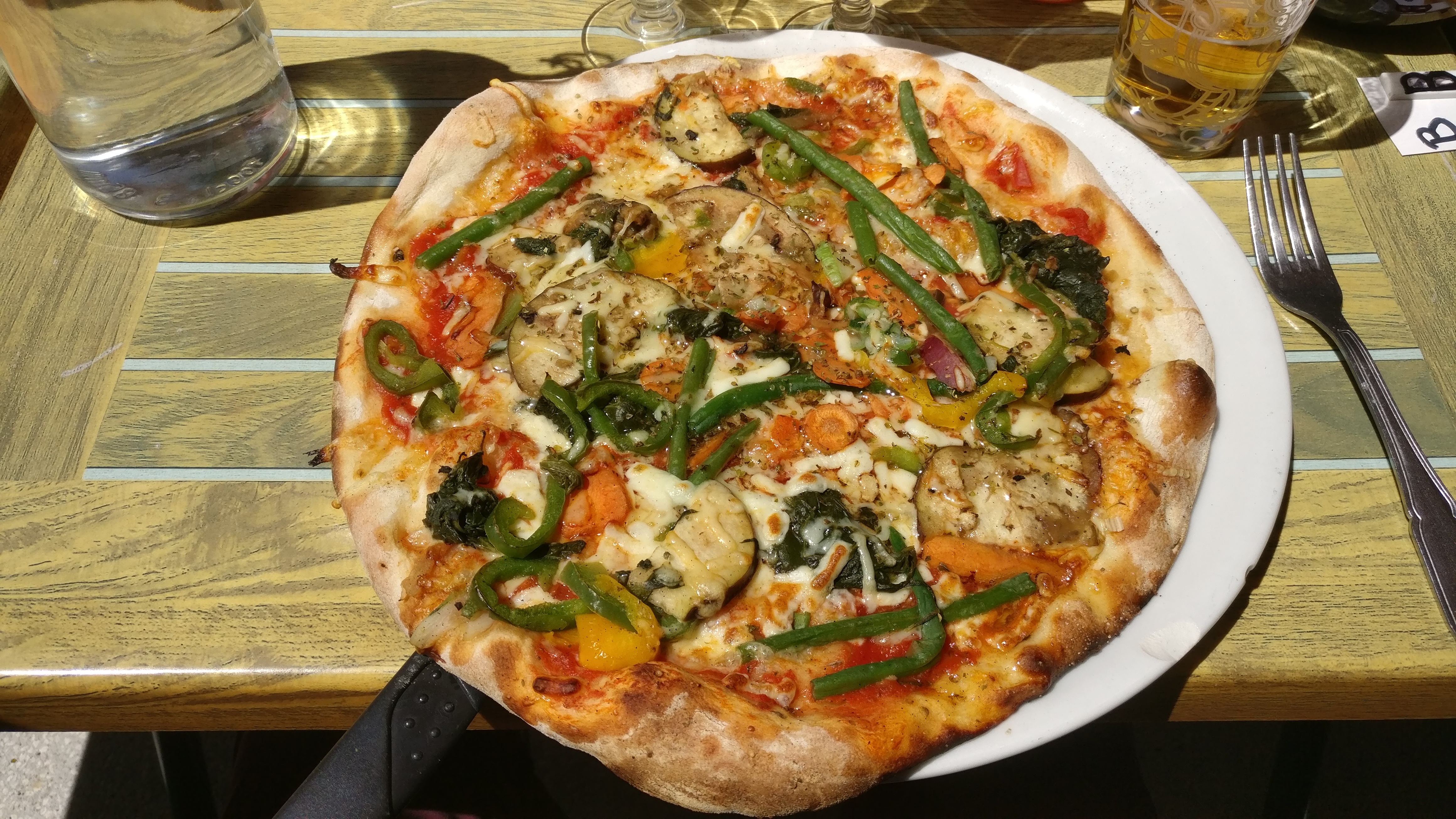 Photo du produit Pizza Végétarienne [Restaurant - Le Vénézia] prise par Benbb96