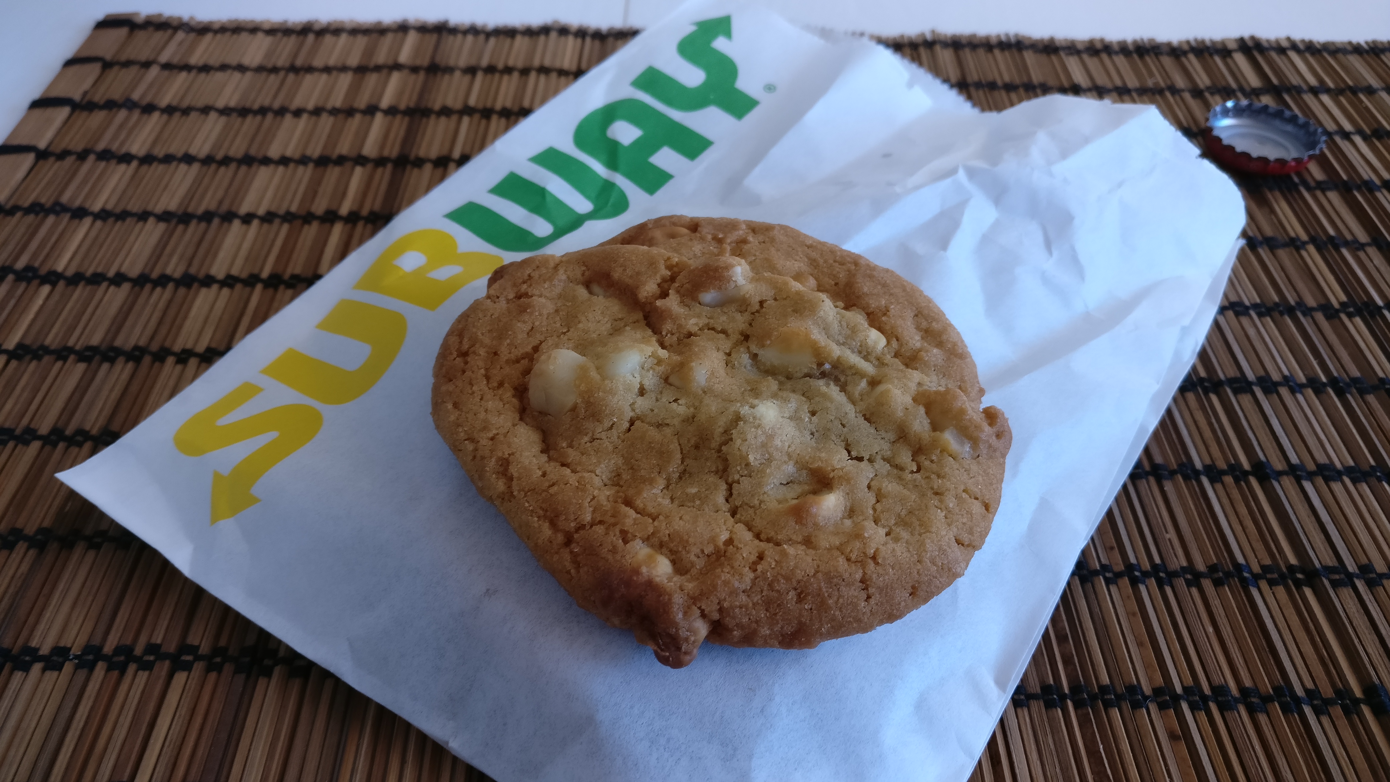 Photo du produit Cookie Noix de Macadamia [Fast-Food - Subway] prise par Benbb96