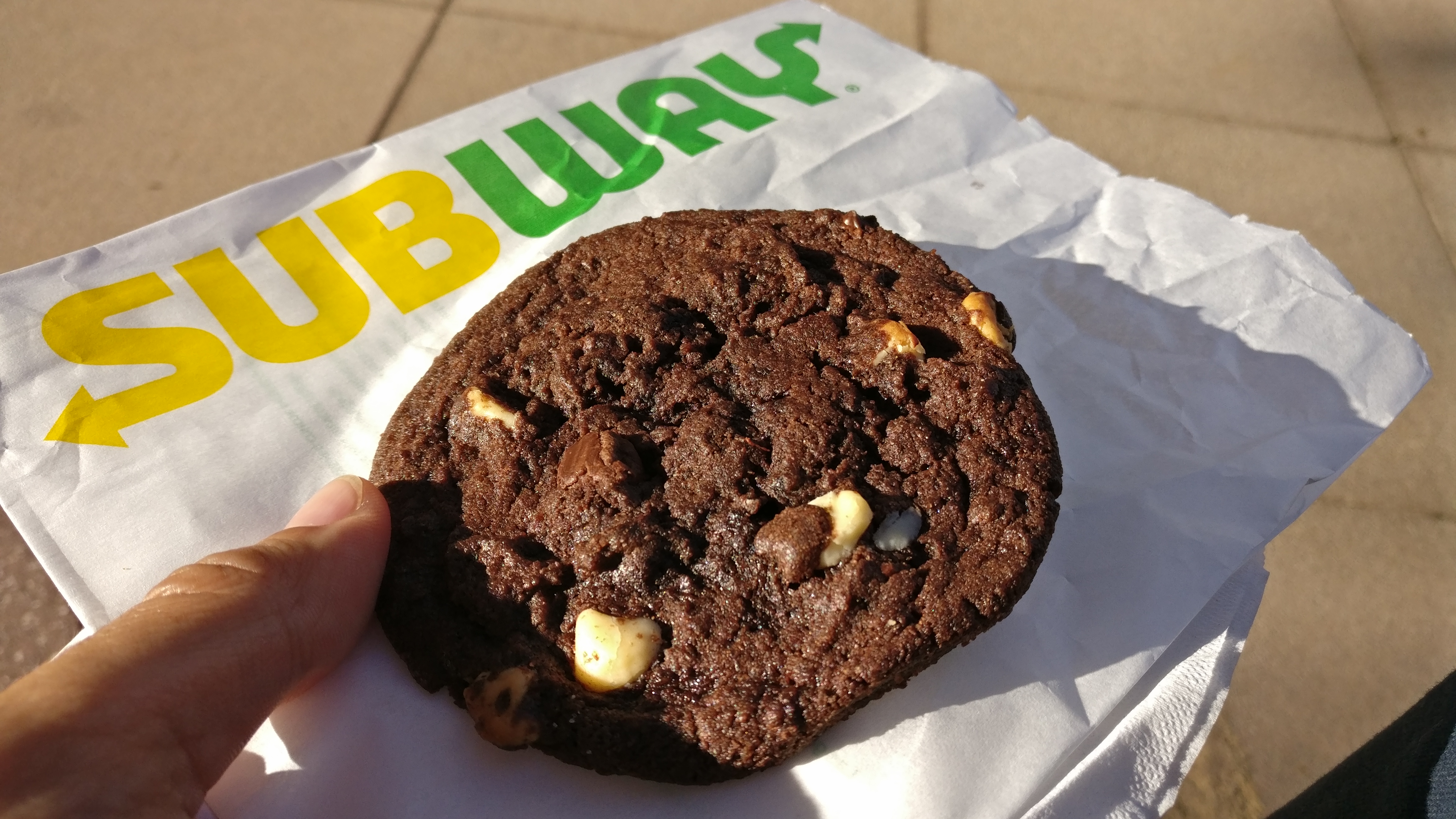 Photo du produit Cookie Double Chocolat [Fast-Food - Subway] prise par Benbb96
