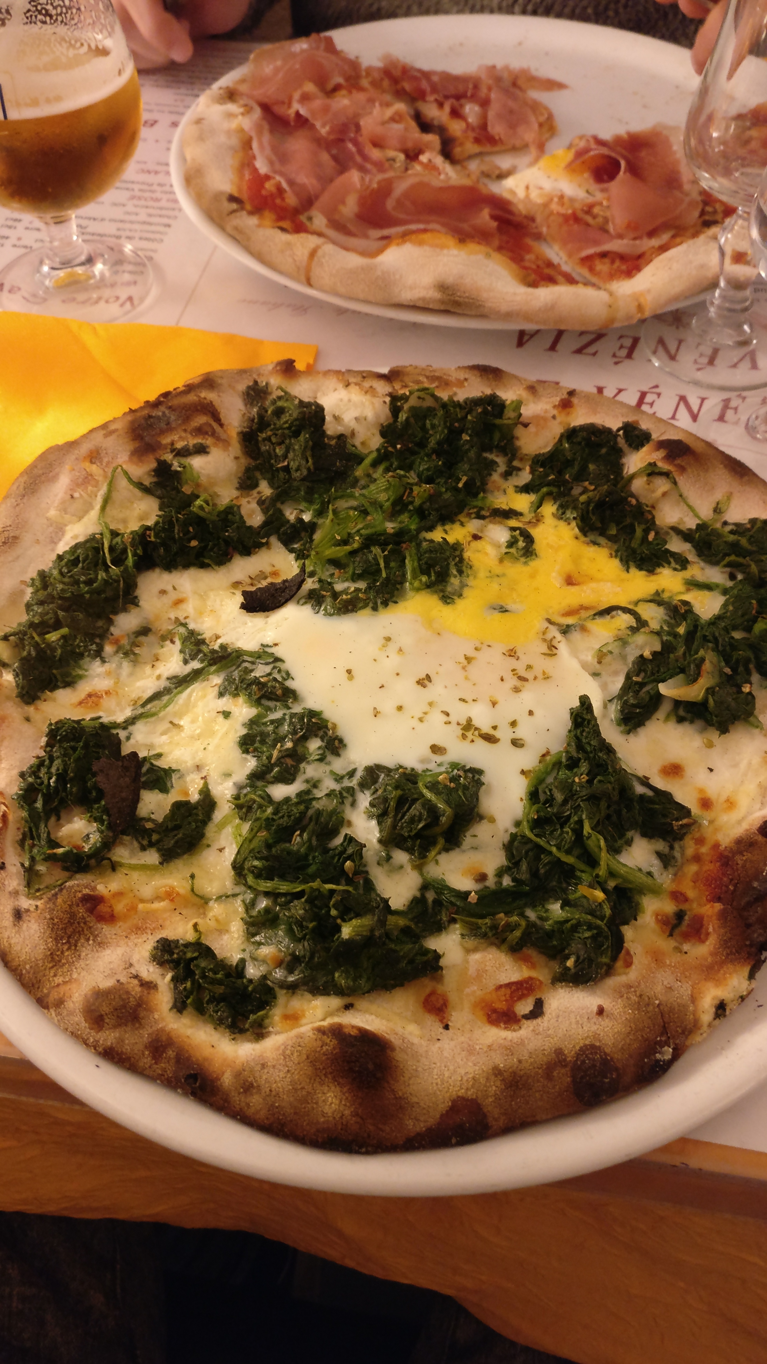 Photo du produit Pizza Spinaci [Restaurant - Le Vénézia] prise par Benbb96