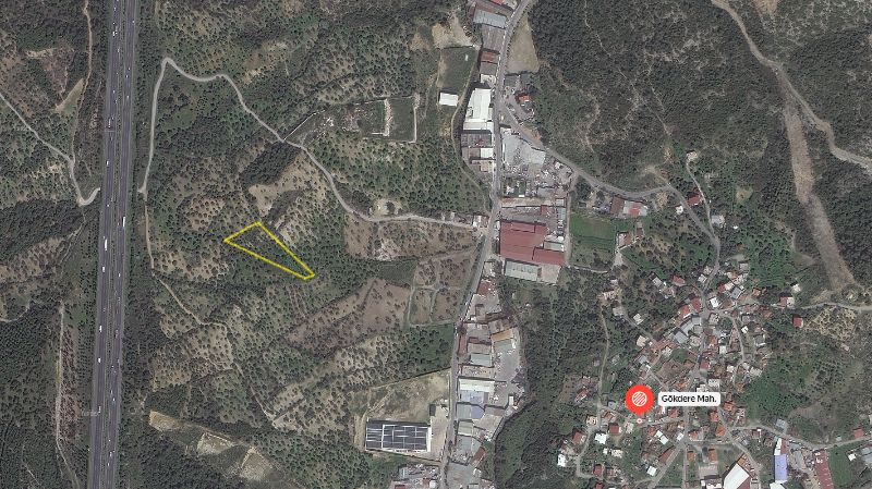 İzmir Bornova Gökdere'de Satılık Tarla