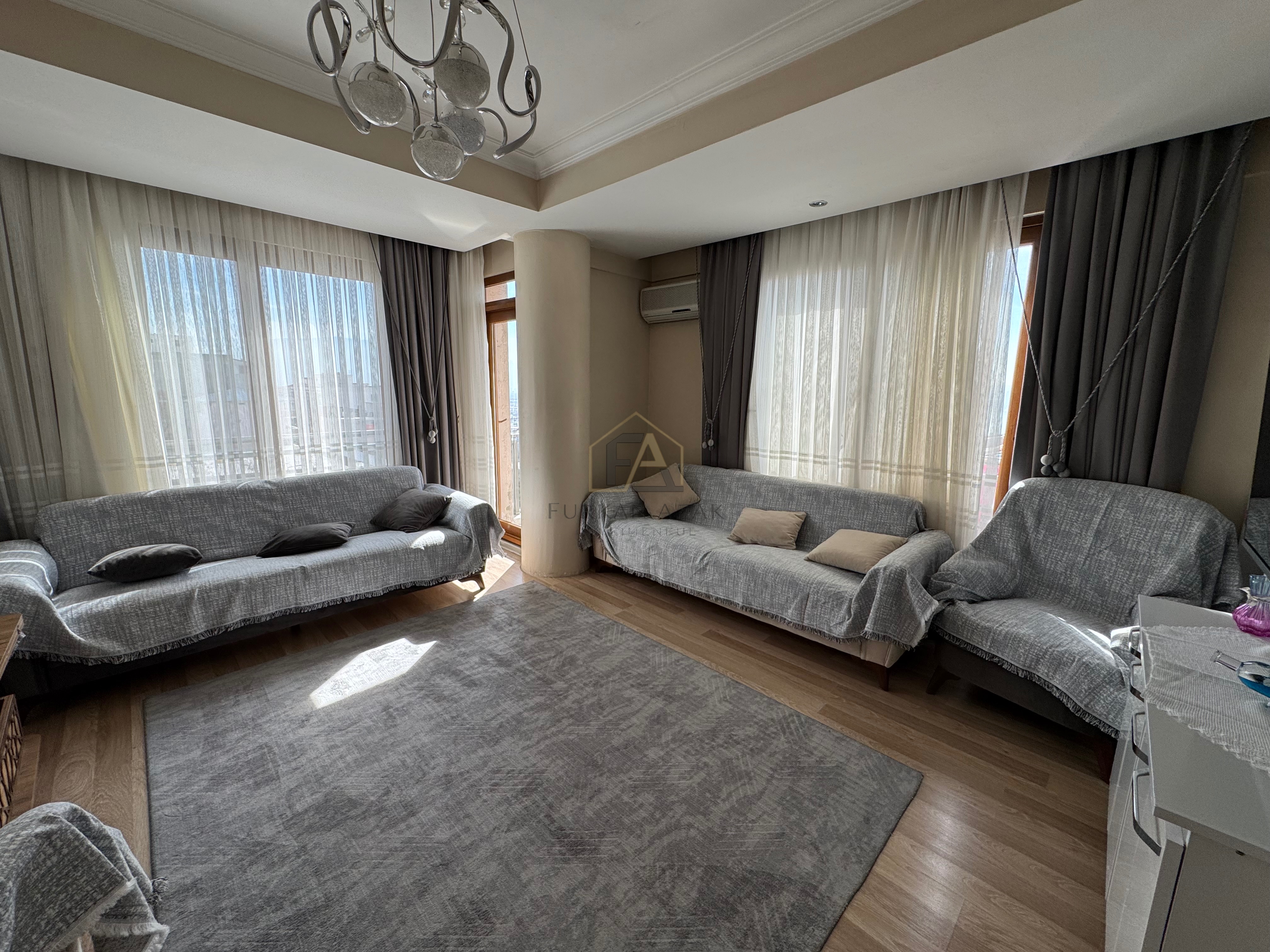 BAYRAKLI ALPASLAN DENİZ MANZARALI YENİ DAİRE