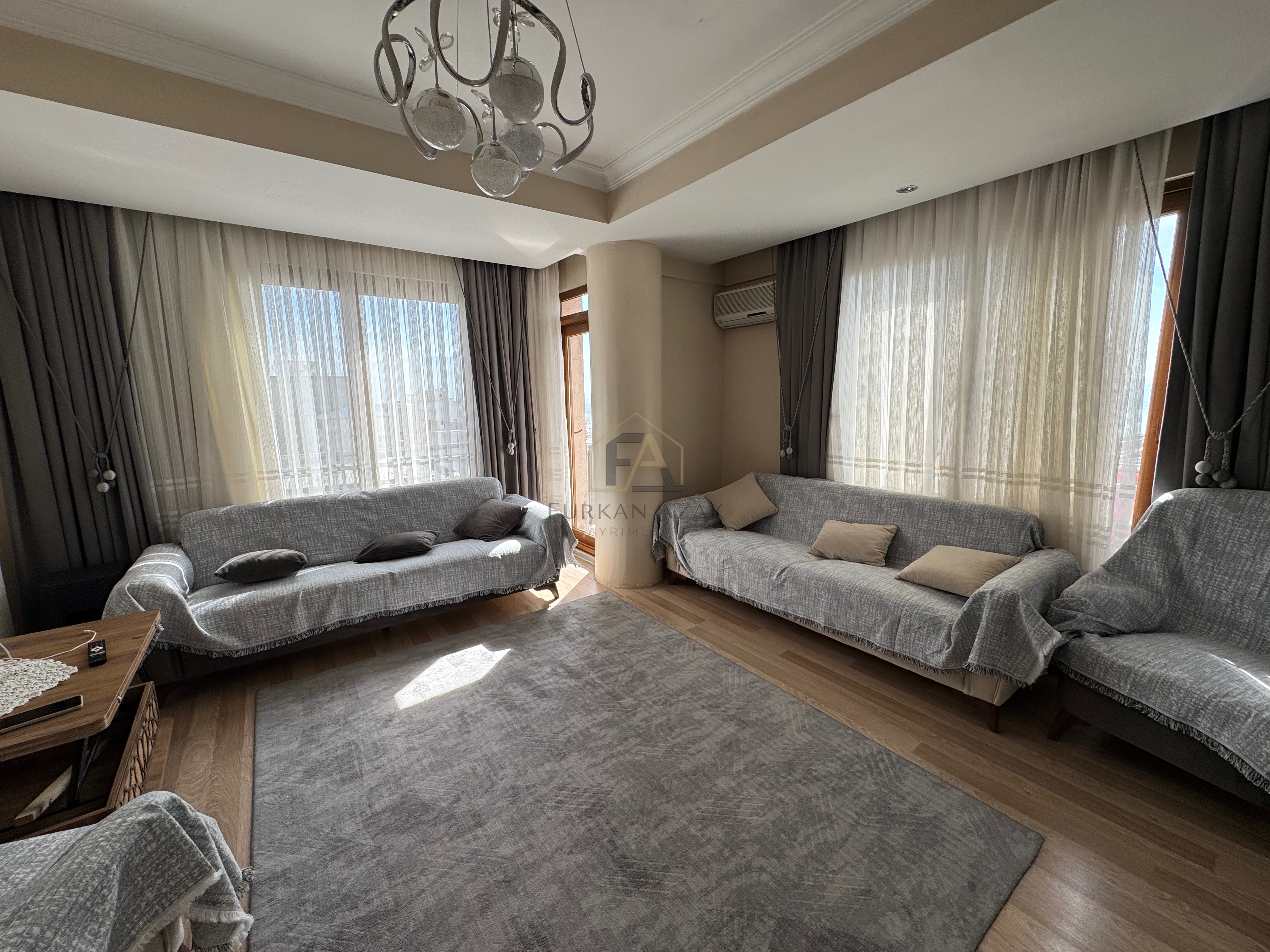 BAYRAKLI ALPASLAN DENİZ MANZARALI YENİ DAİRE