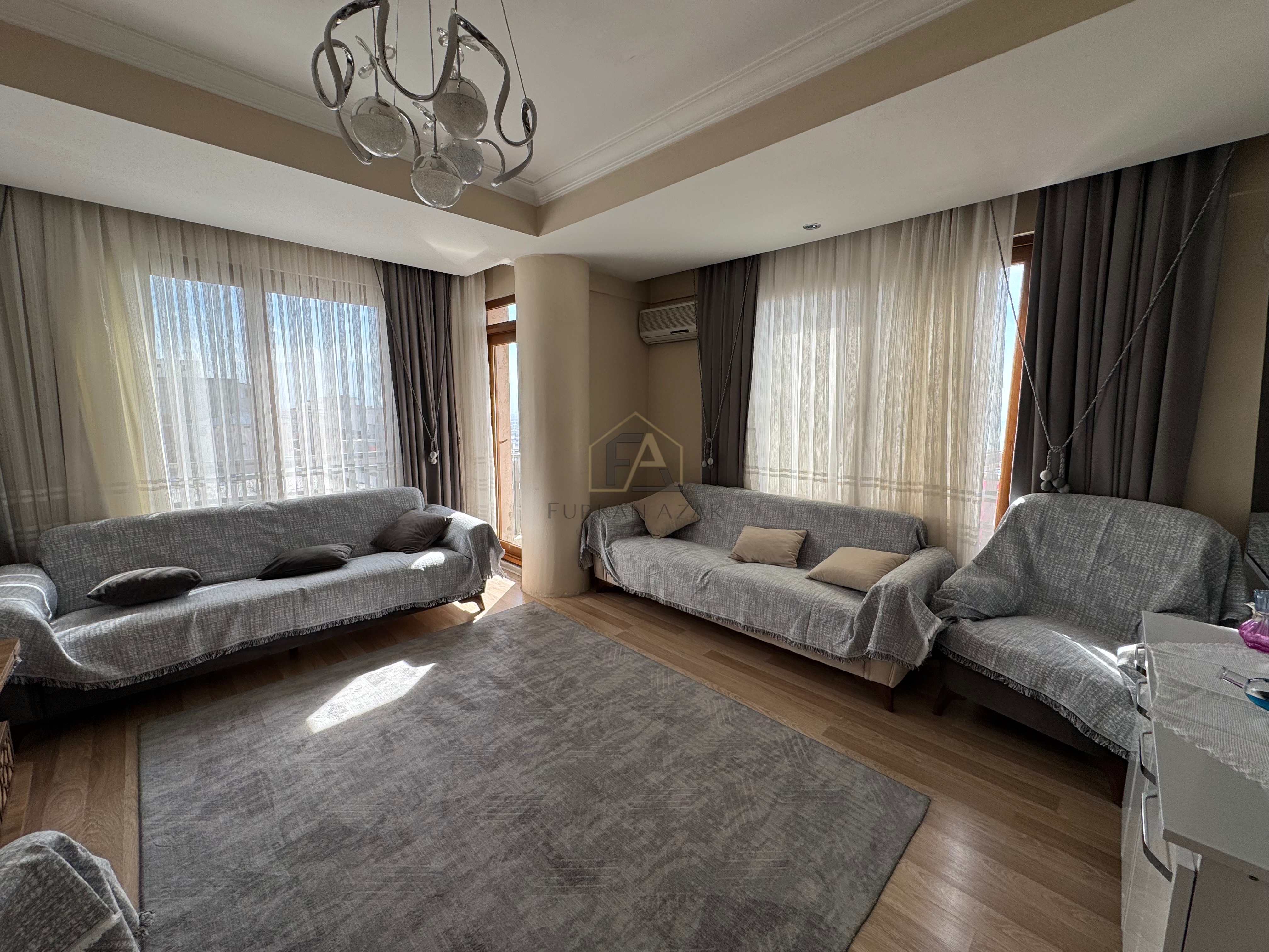 BAYRAKLI ALPASLAN DENİZ MANZARALI YENİ DAİRE