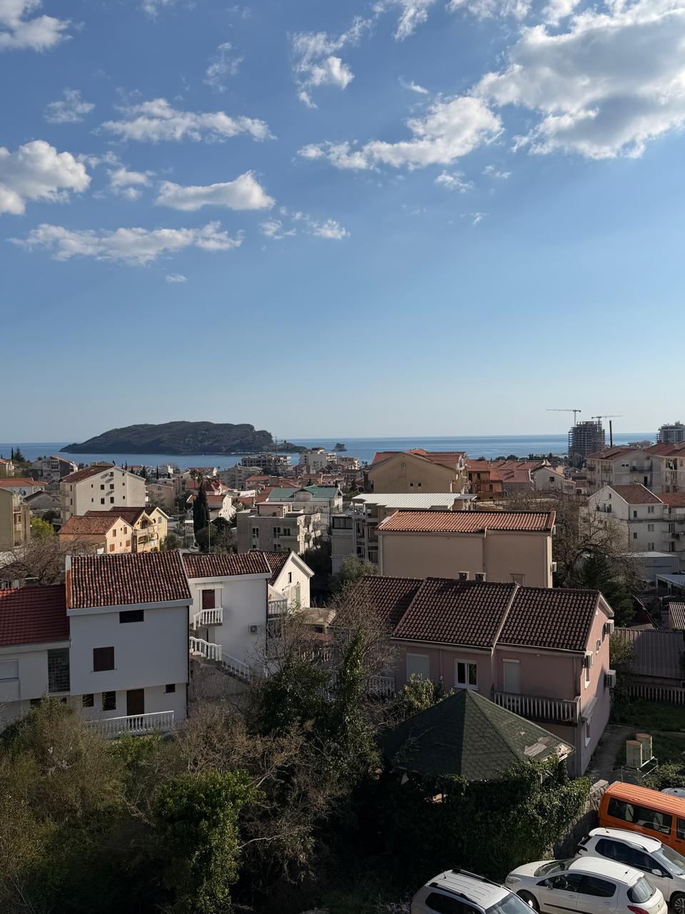 One Bedroom Apartment with Amazing Sea View and Parking in Budva