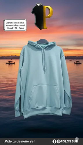 Polera Clasica Capucha