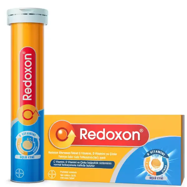 Redoxon 3'lü Etki Efervesan Tablet