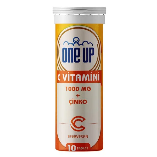One Up C Vitamini + Çinko Efervesan Tablet