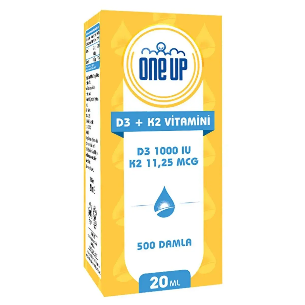 One Up D3 + K2 Vitamini Damla