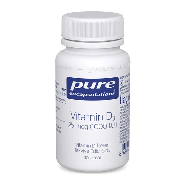 Pure Encapsulations Vitamin D3 1000 IU