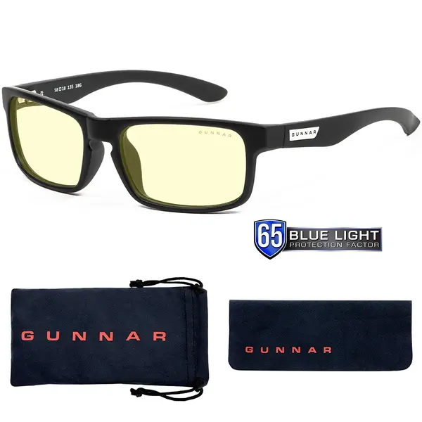 Gunnar Intercept Onyx Mavi Işık Bloklayıcı Gözlük