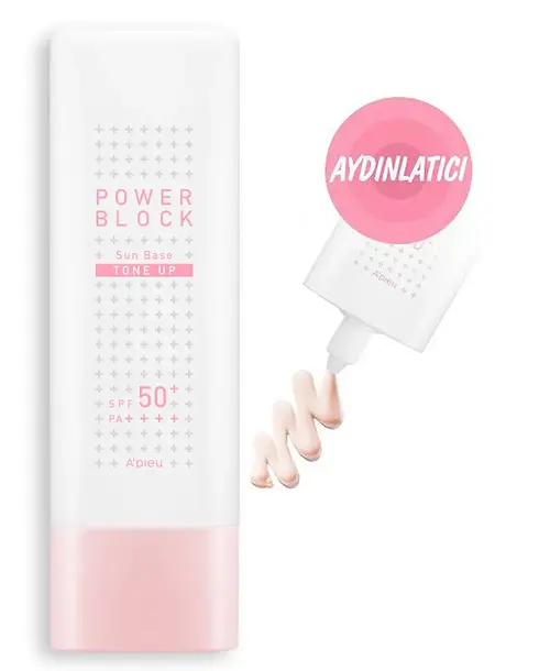 missha a'pieu power block tone up sun base ping spf 50+ güneş kremi