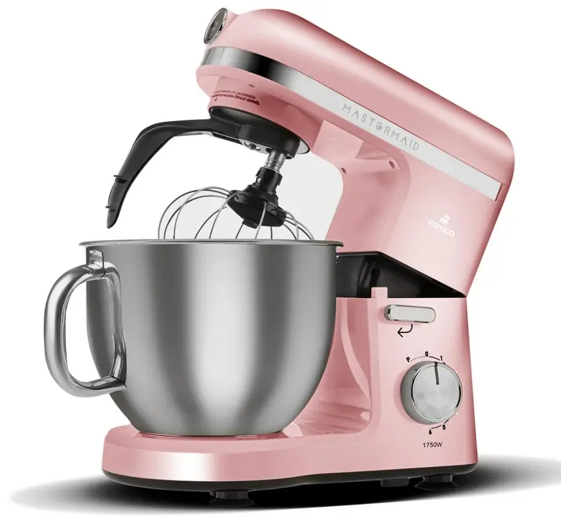 Karaca Mastermaid Chef Pro Çift Kollu Hamur Yoğurma Makinesi Rosegold 1750 W 5L