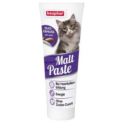 Beaphar Duo Tüy Yumağı Önleyici Kedi Malt Macunu
