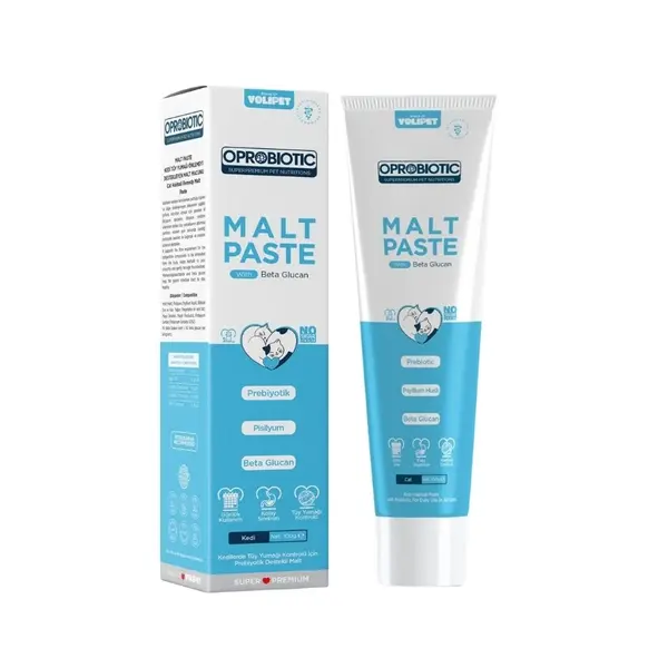 Oprobiotic Süper Premium Kediler İçin Malt Macunu