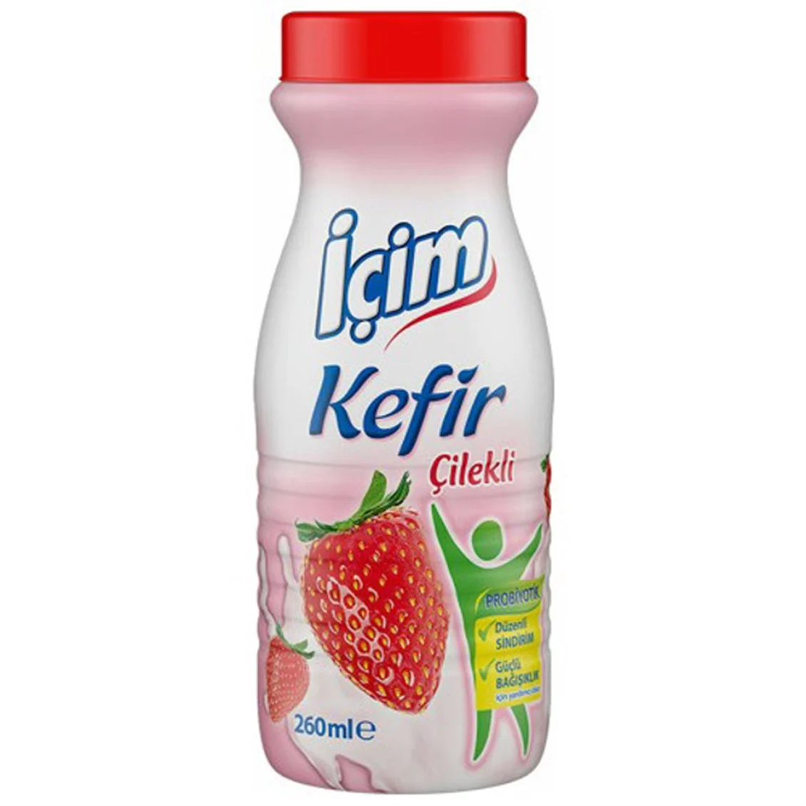 içim çilekli kefir 