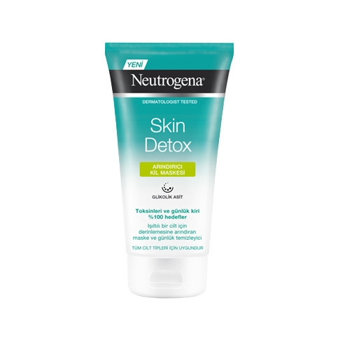 Neutrogena Skin Detox Arindirici Kil Maskesi