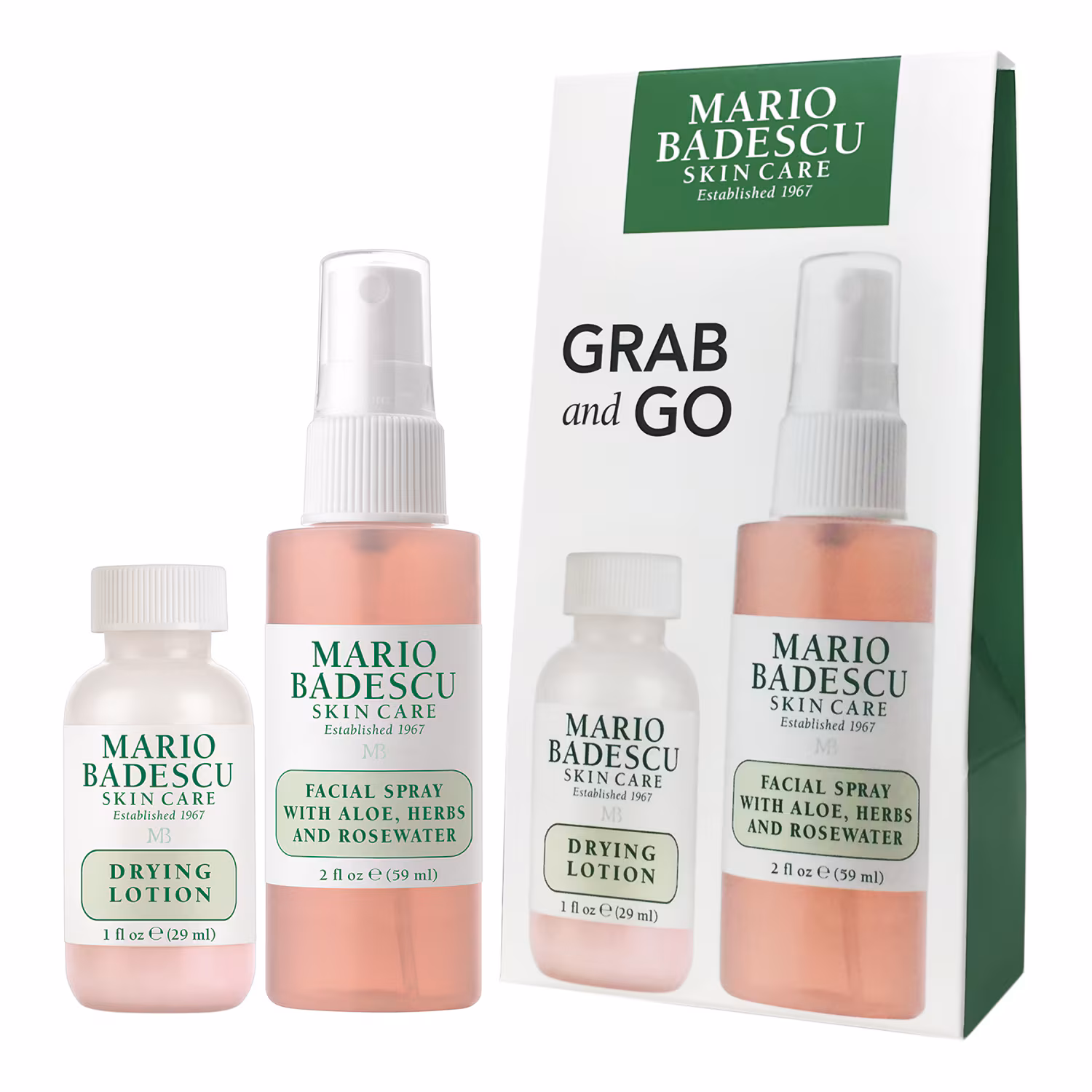Mario Badescu Grab & Go - Yüz Bakım Seti