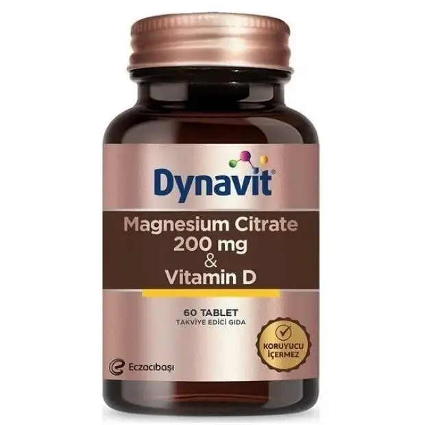 Dynavit Magnesium Sitrat ve D Vitamini