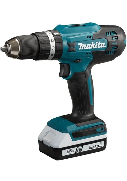 Makita HP488D002 Darbeli Matkap Vidalama 18V 1,5Ah Çift Akü