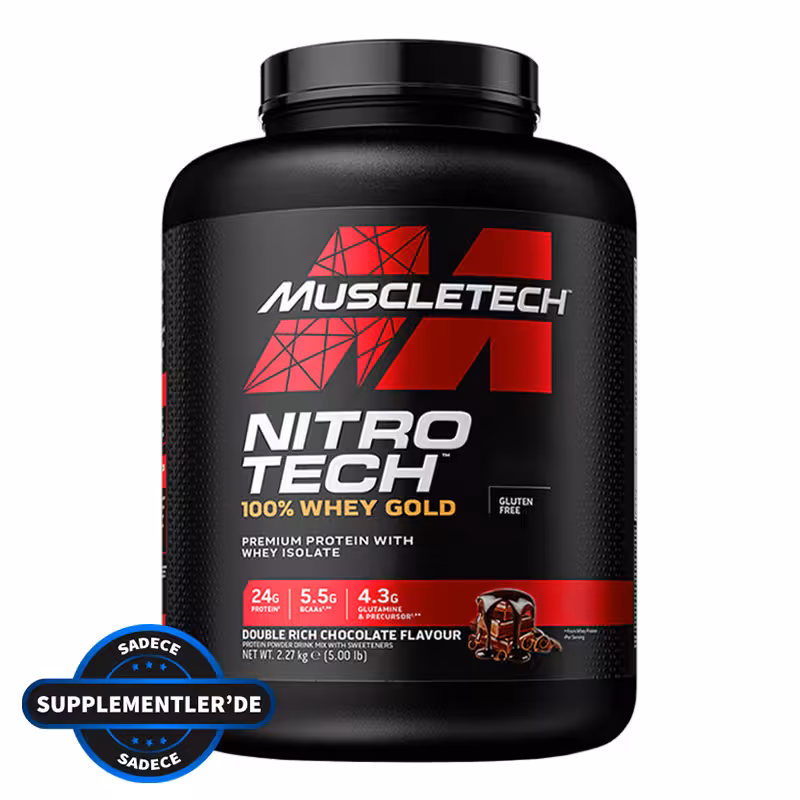 MuscleTech Nitro-Tech 100% Whey Gold Protein 2240 gr