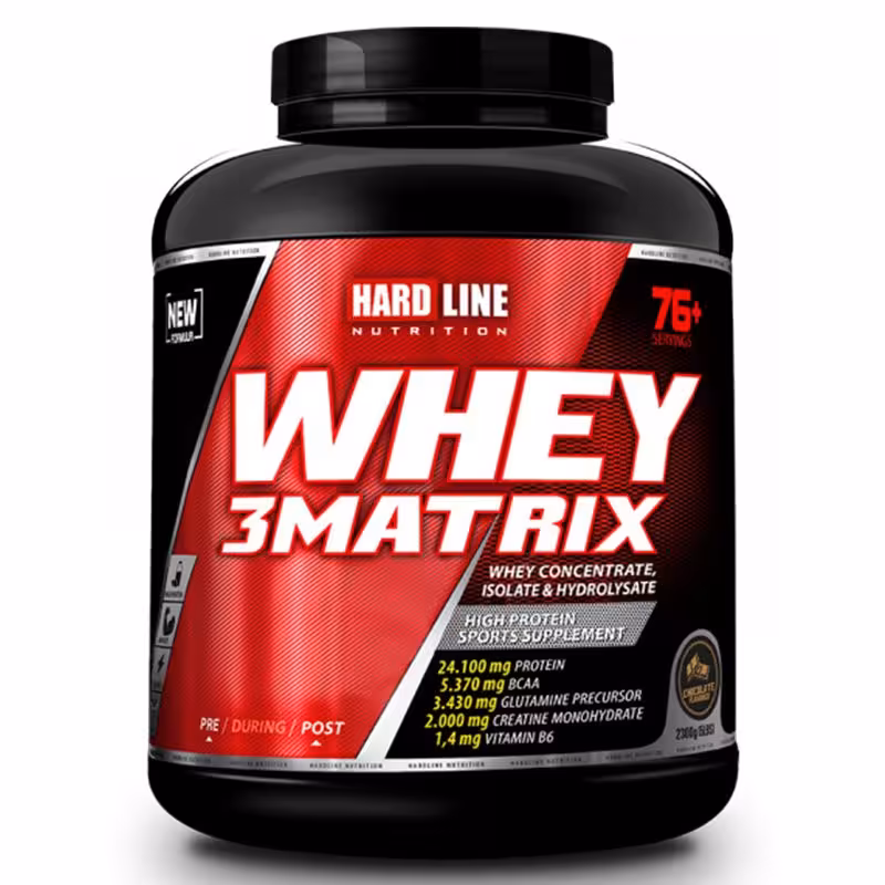 Hardline Whey 3Matrix 2300 gr