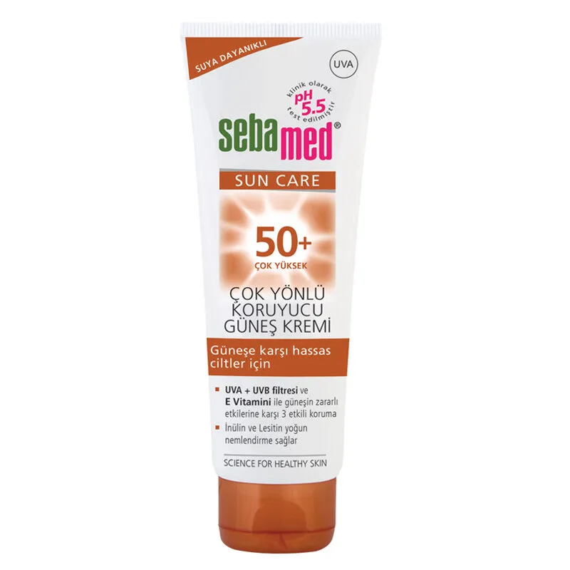 Sebamed spf 50 çok yönlü koruyucu güneş kremi