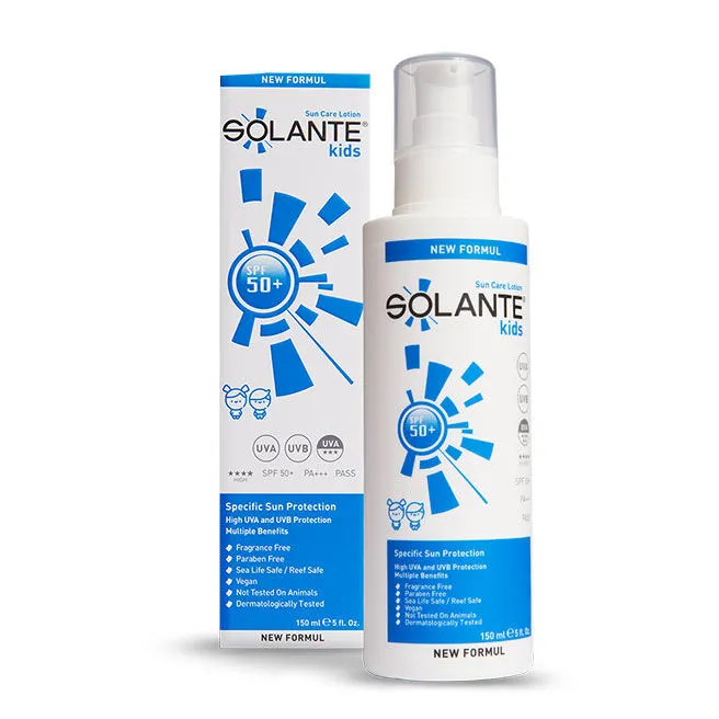Solante kids spf 50+ güneş losyonu