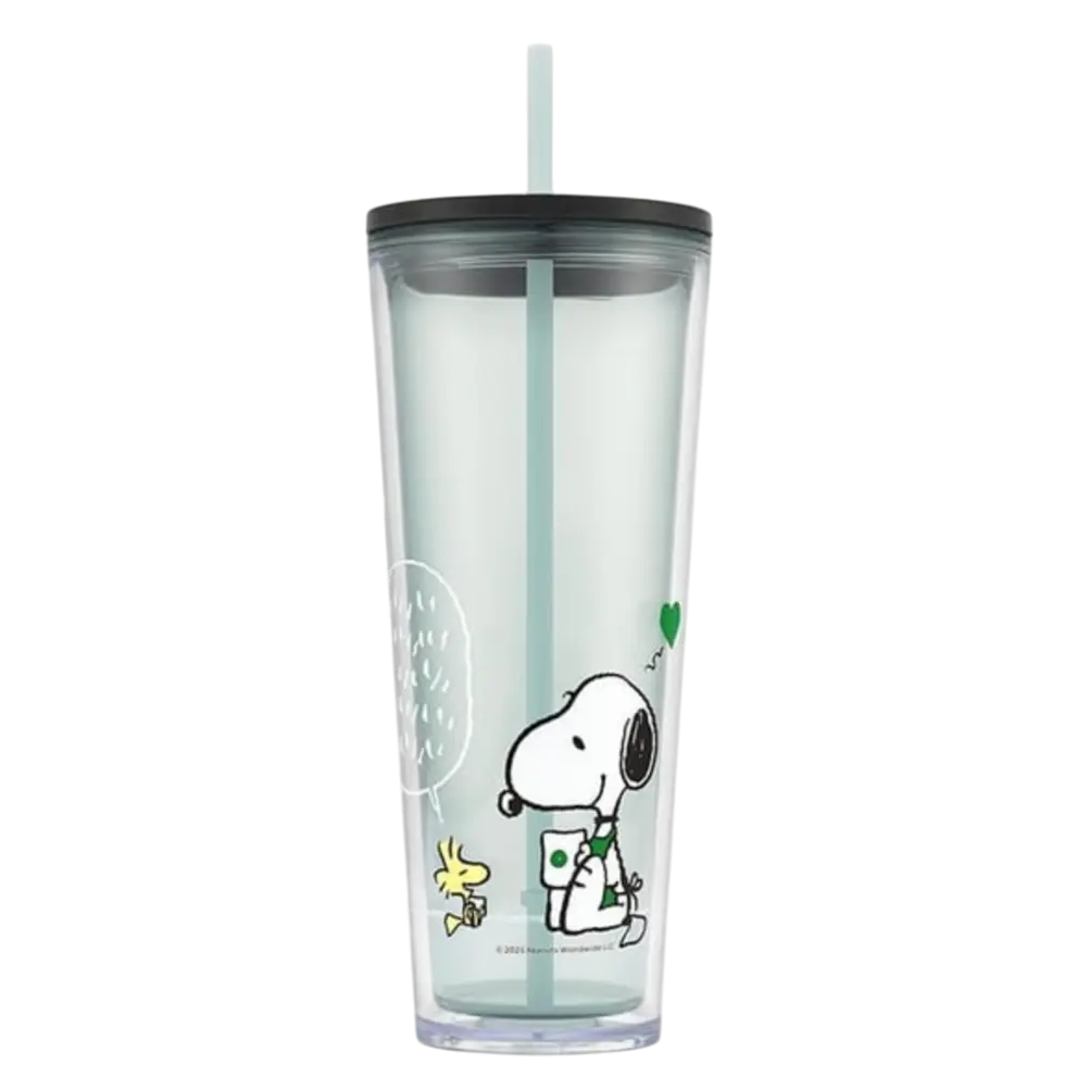Peanuts Tasarımlı Soğuk İçecek Bardağı