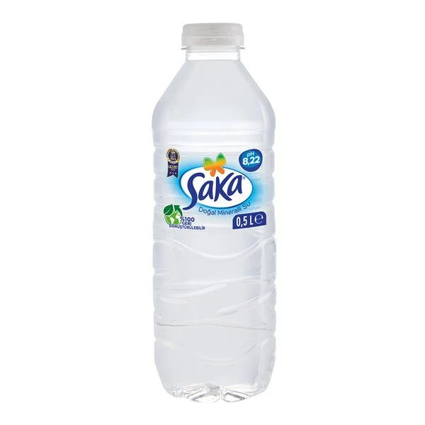 0.5 L Saka Su Plastik Şişe