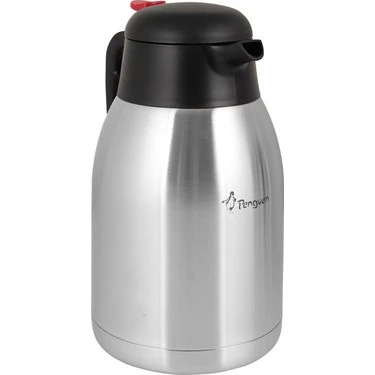Penguen 2 Litre Çift Kat Çelik Çay Termosu