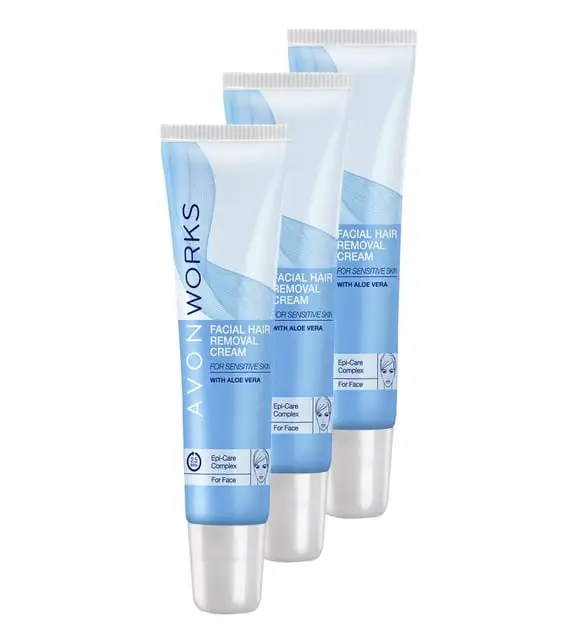 Avon Works Yüz İçin Tüy Dökücü Krem