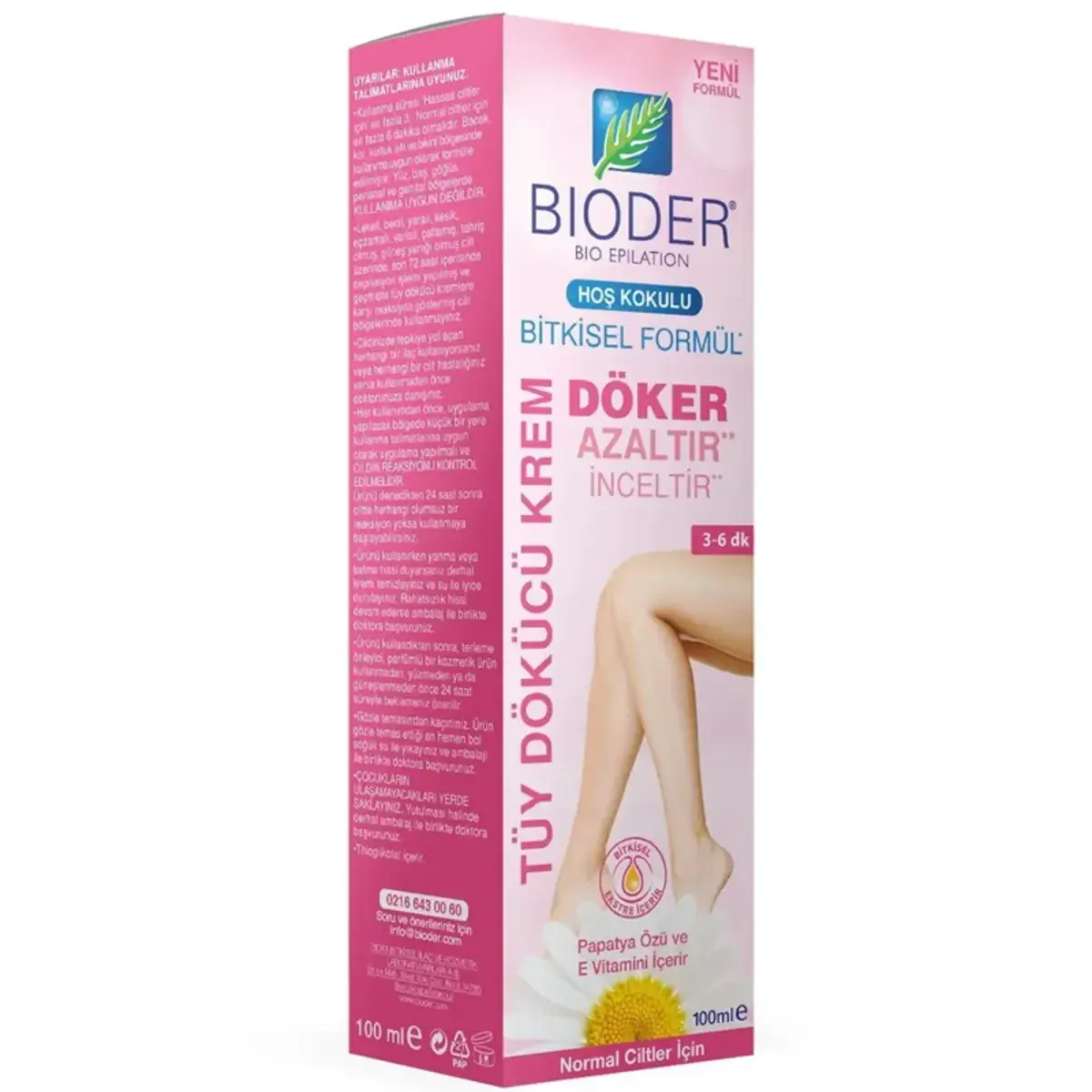 Bioder Tüy Dökücü Krem