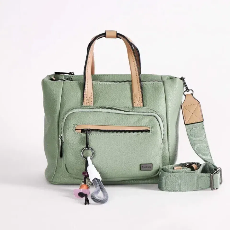 Cartera Barbara Bags BB220 Verde