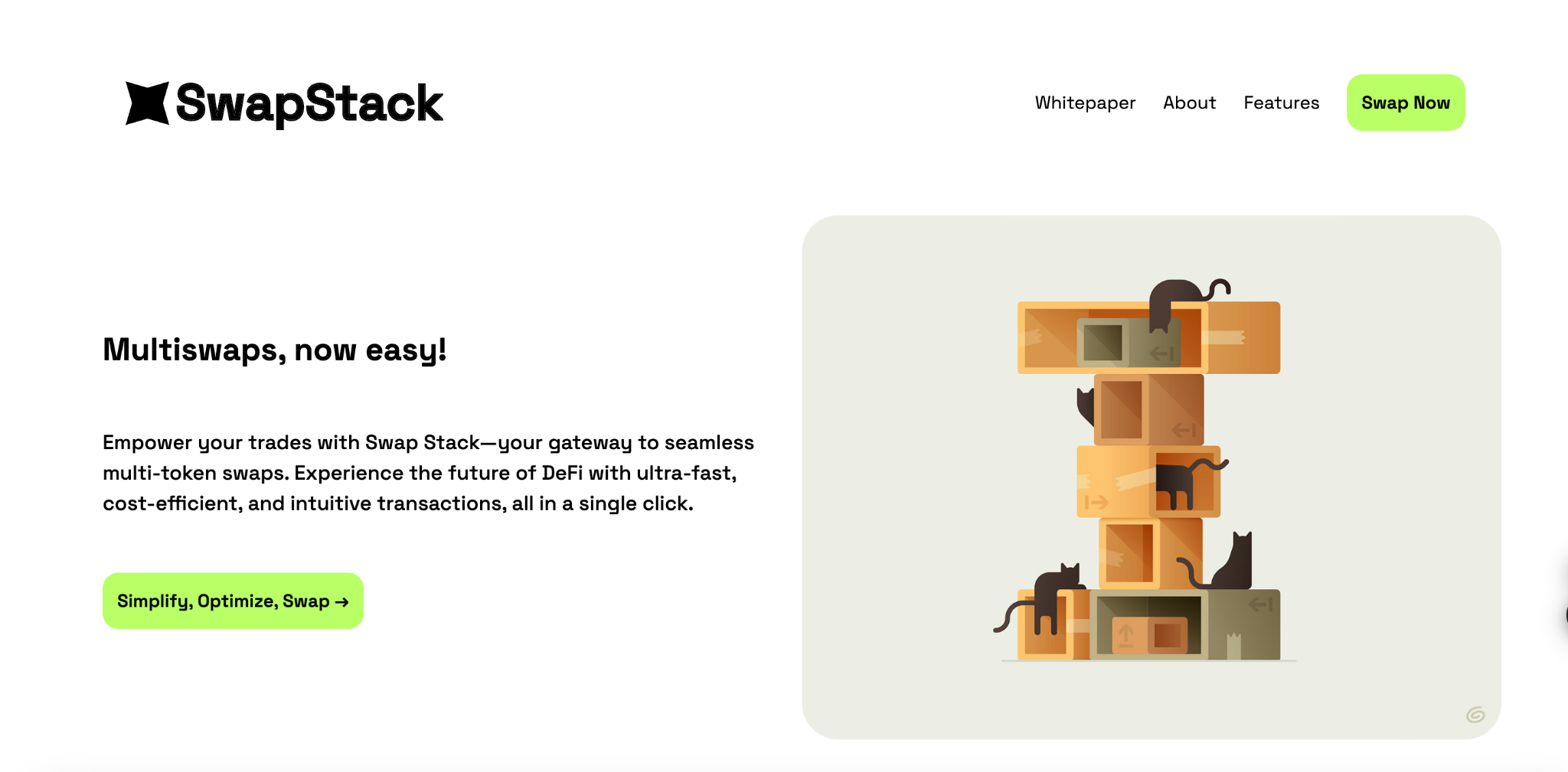 SwapStack - A multi swap app