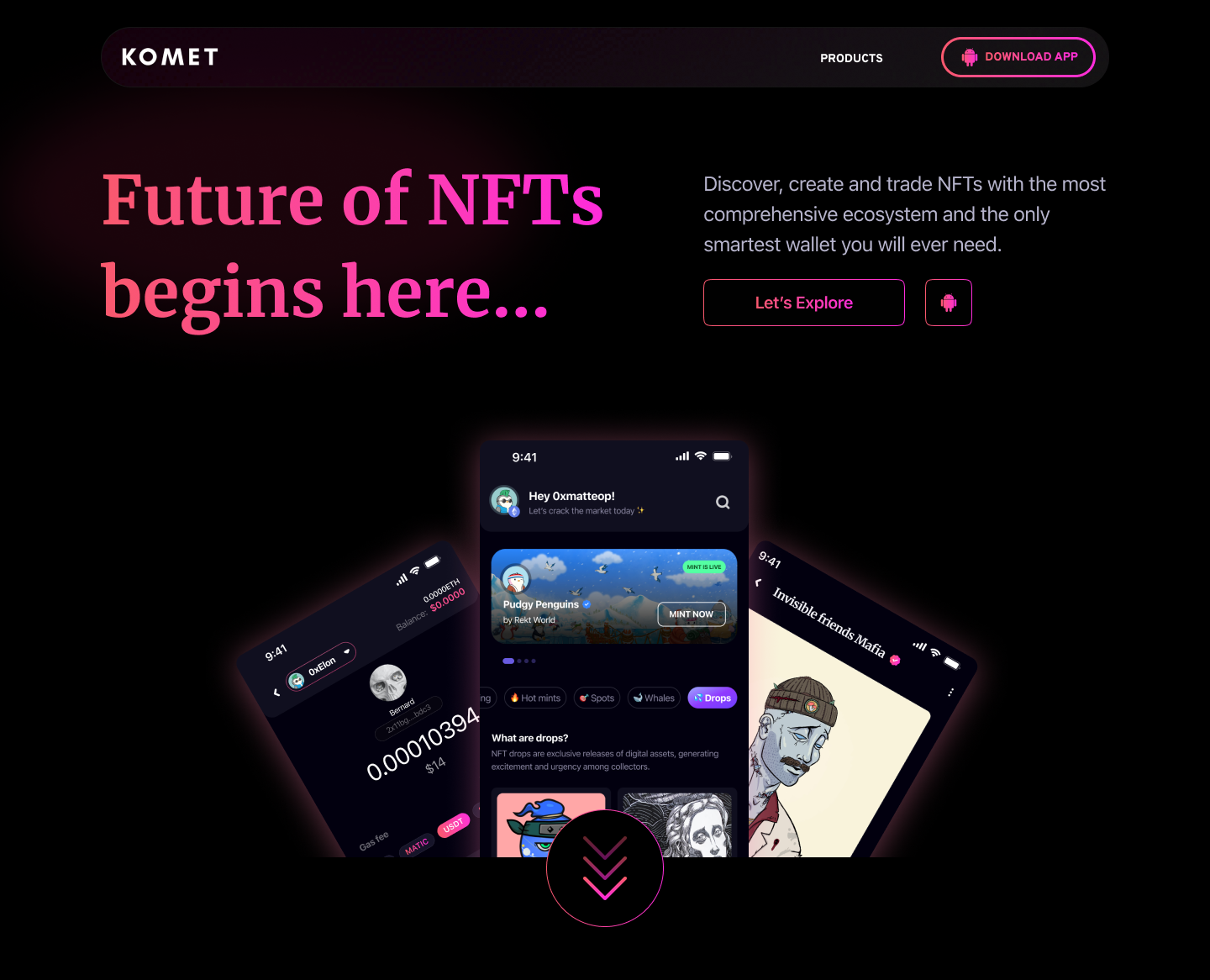 Komet Website