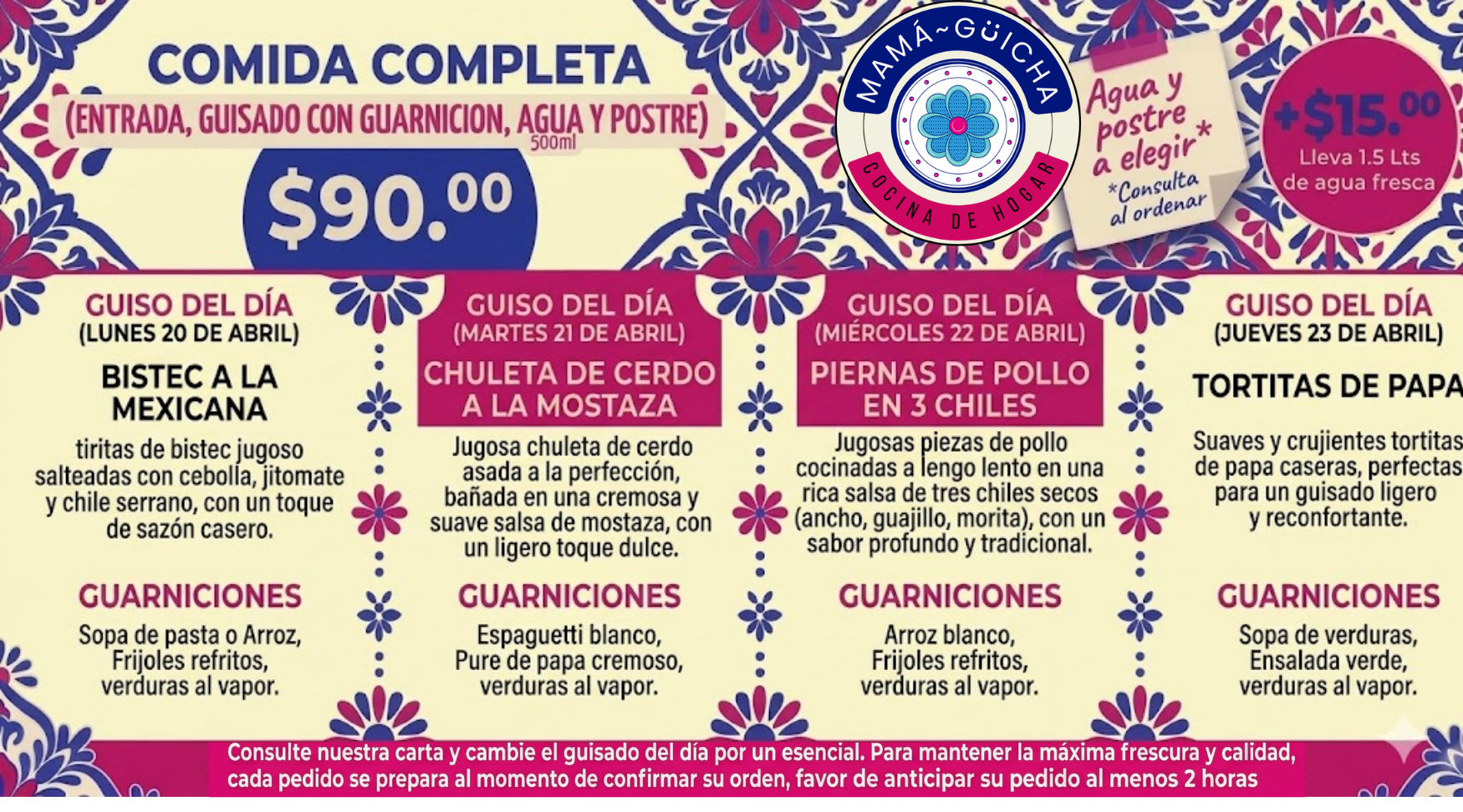 Mamá Güicha ~ Cocina De Hogar