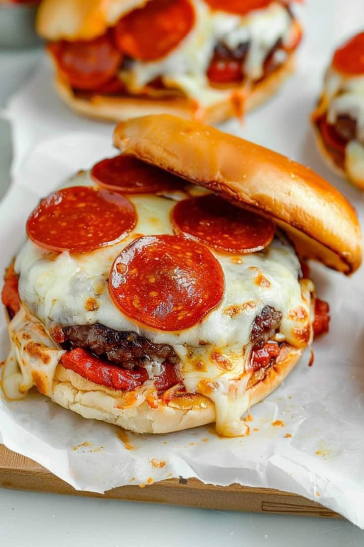 Hamburguesa Pepperoni