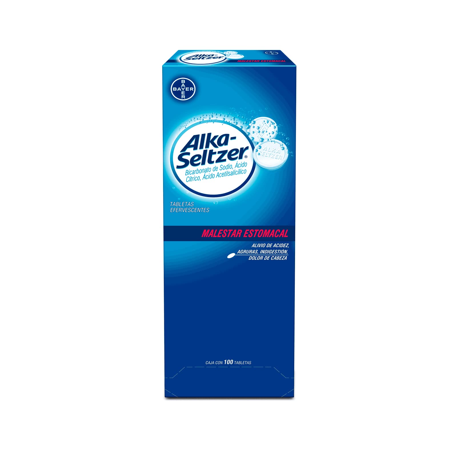 Alka-Seltzer 100 Tabletas