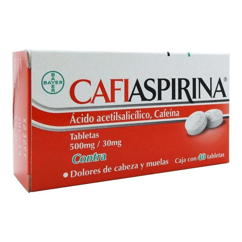 Cafiaspirina 24 tabletas