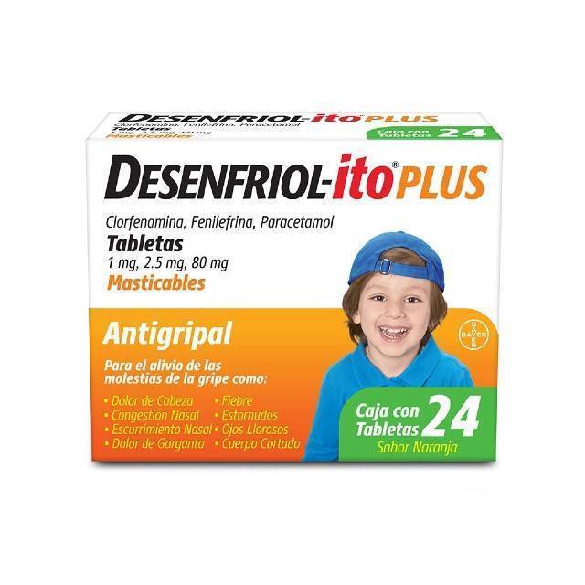 Desenfriol - ito plus 24 tabletas